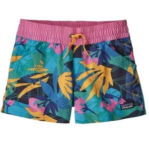 Patagonia Girls' Costa Rica Baggies Shorts - 3" Inseam Sz small